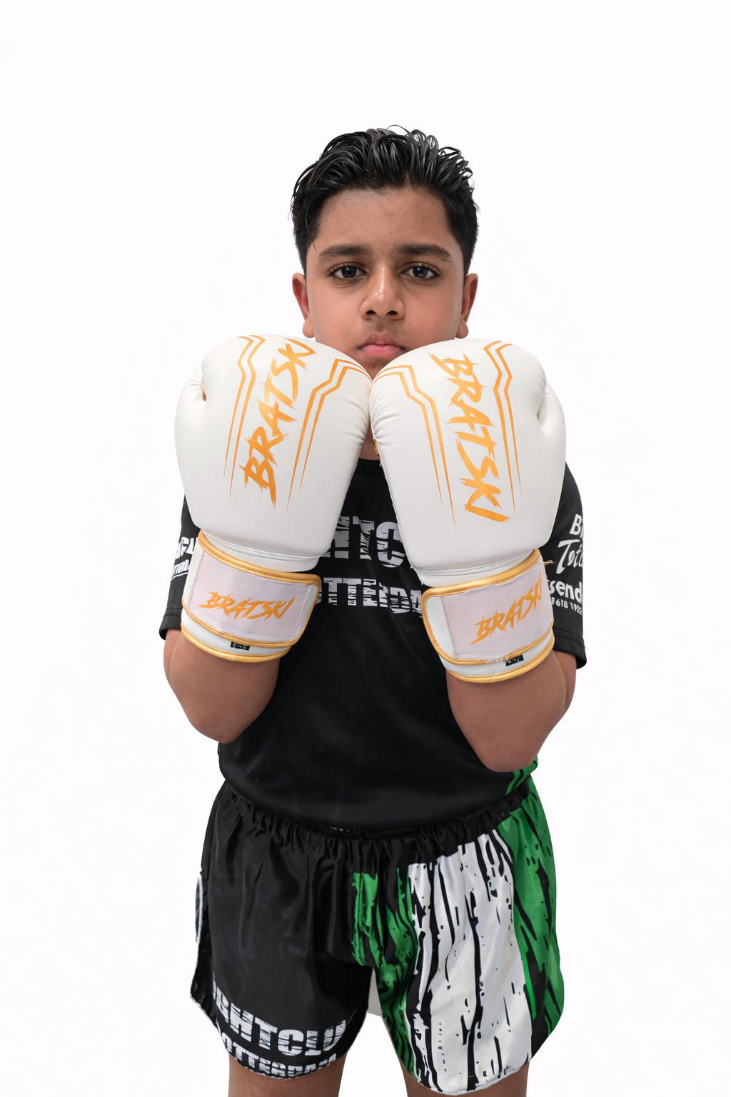 BRATSKI Challenger Bokshandschoenen Goud Kids