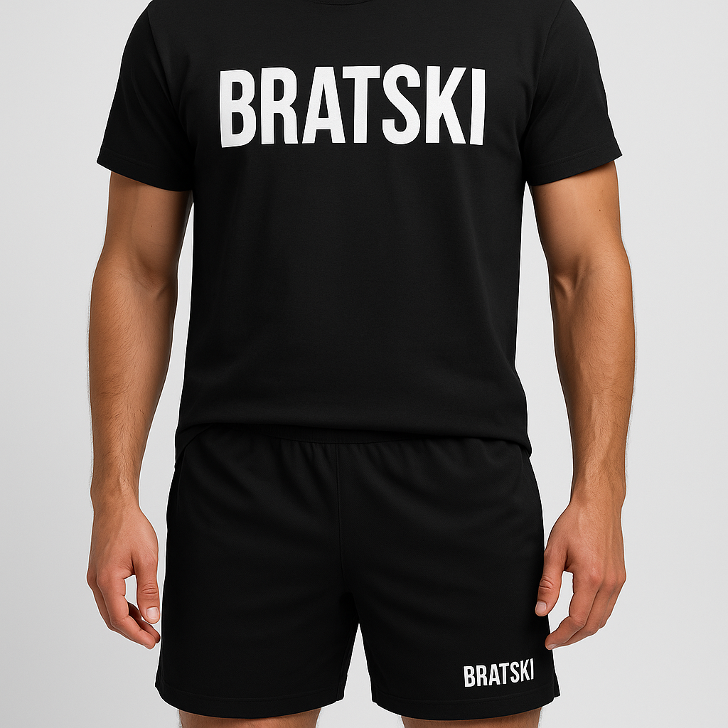 T-shirt Zwart/Wit