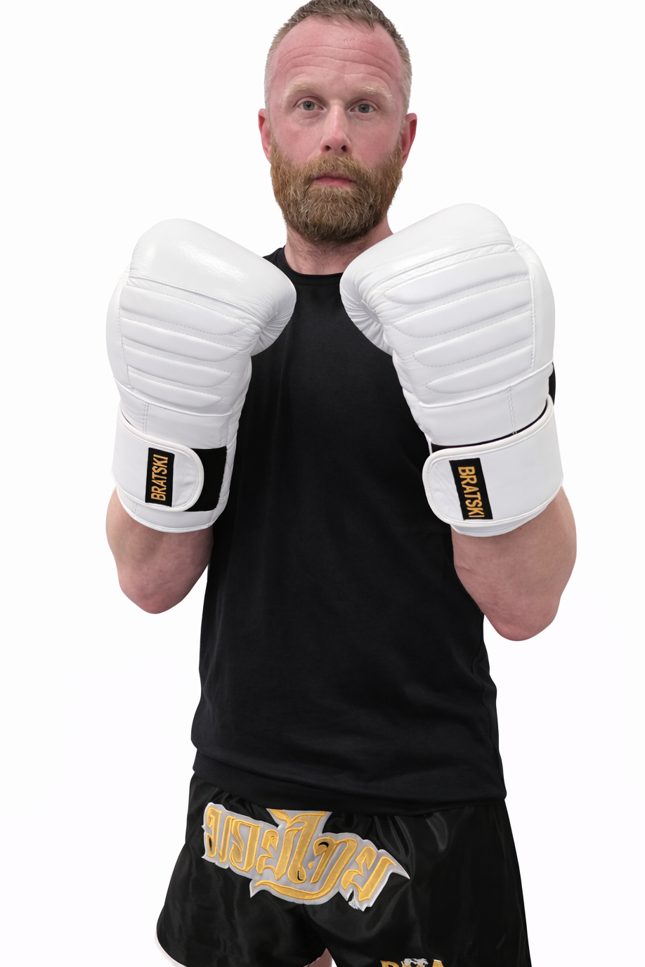 BRATSKI Dynamite Premium Pro Bokshandschoenen Wit