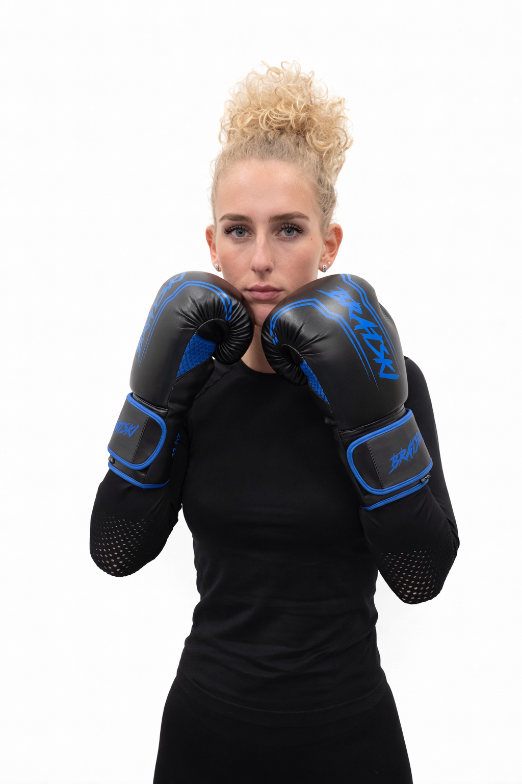 BRATSKI Challenger Bokshandschoenen Blauw Volwassenen