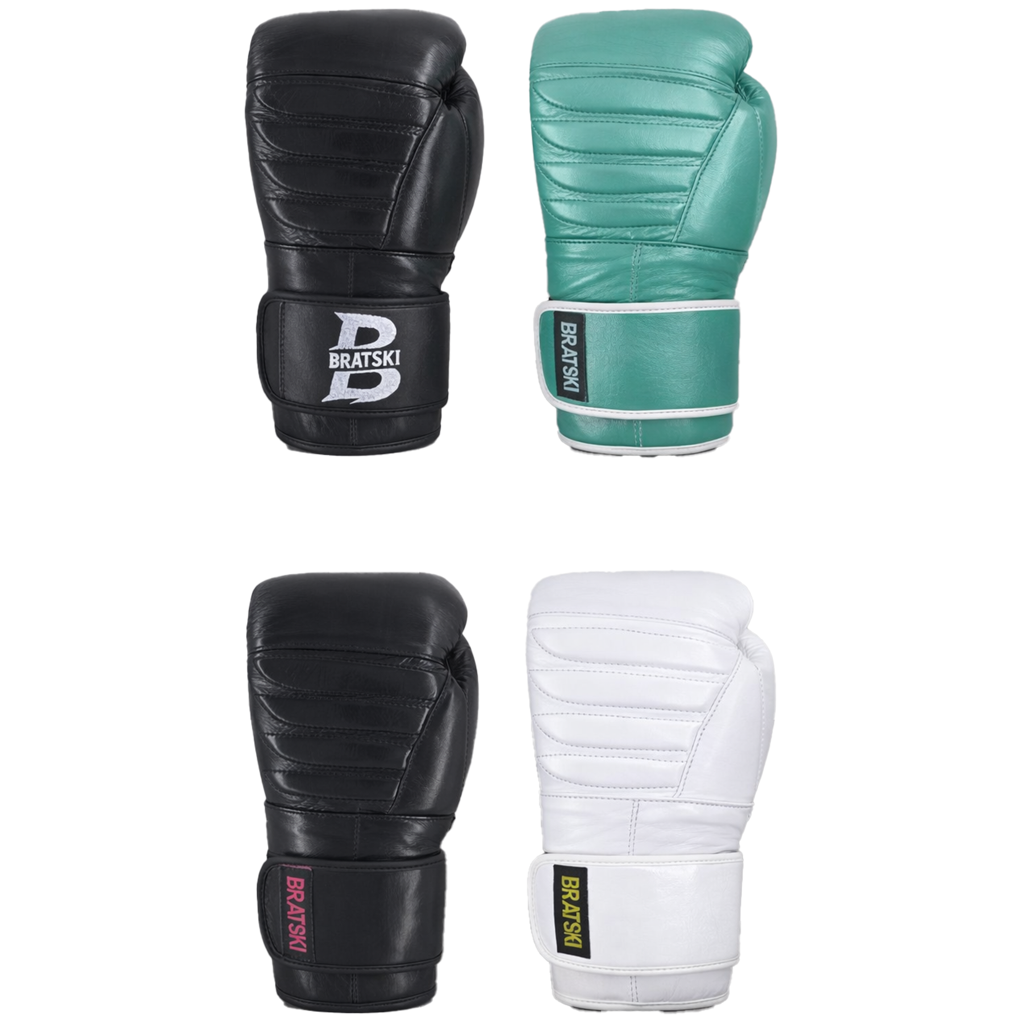 BRATSKI Dynamite Premium Pro Bokshandschoenen Zwart