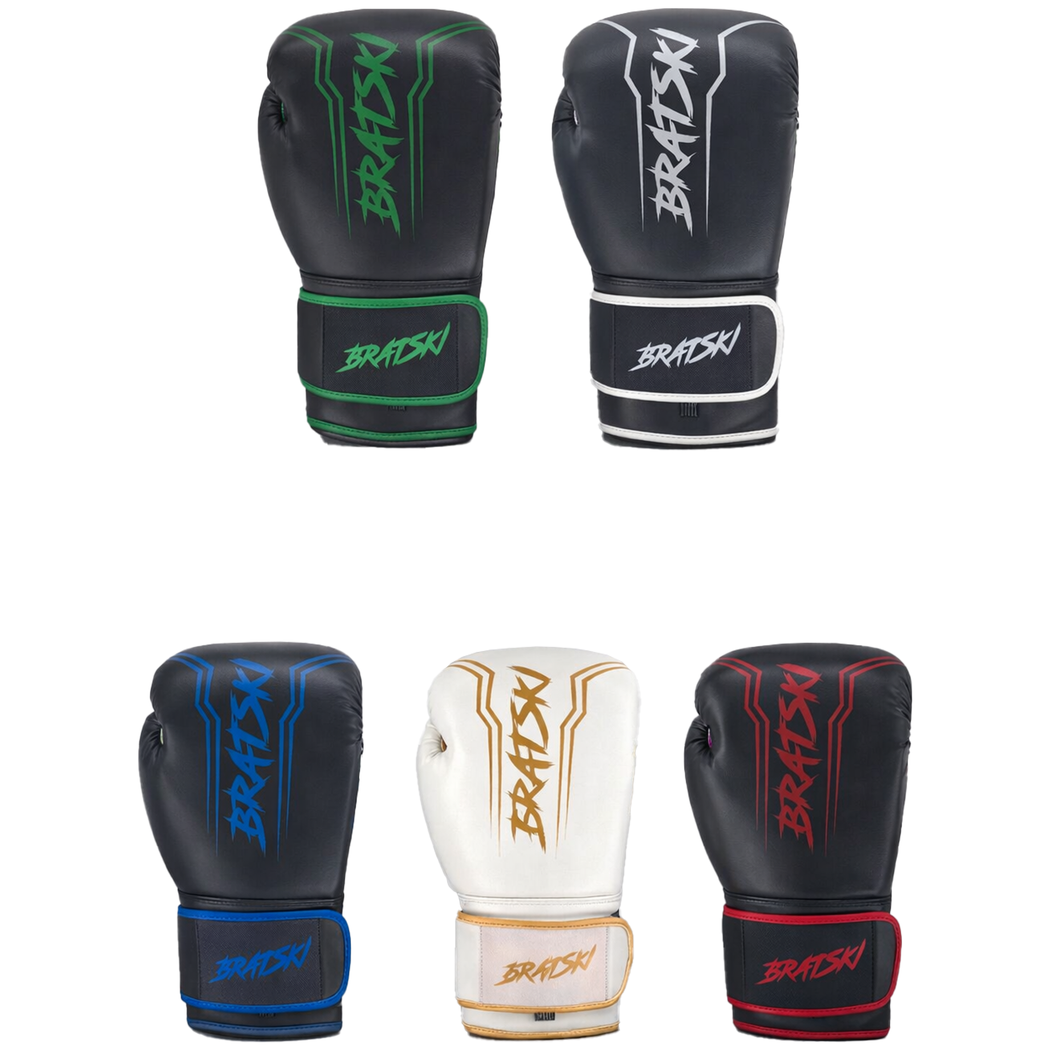 BRATSKI Challenger Bokshandschoenen Goud Kids