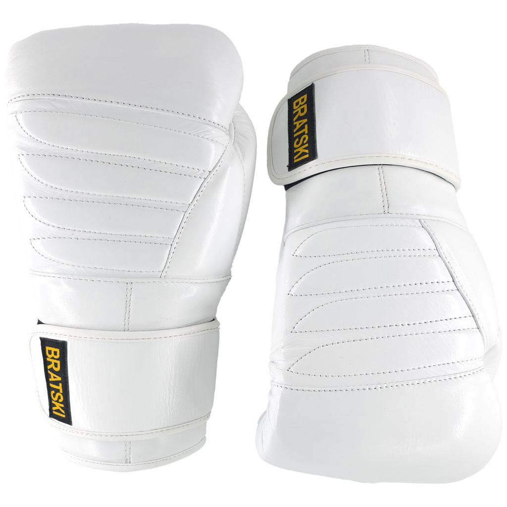 BRATSKI Dynamite Premium Pro Bokshandschoenen Wit