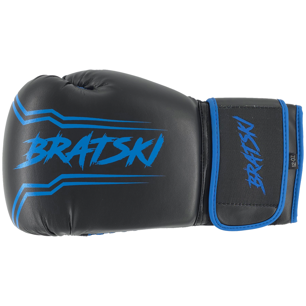 BRATSKI Challenger Bokshandschoenen Blauw Volwassenen
