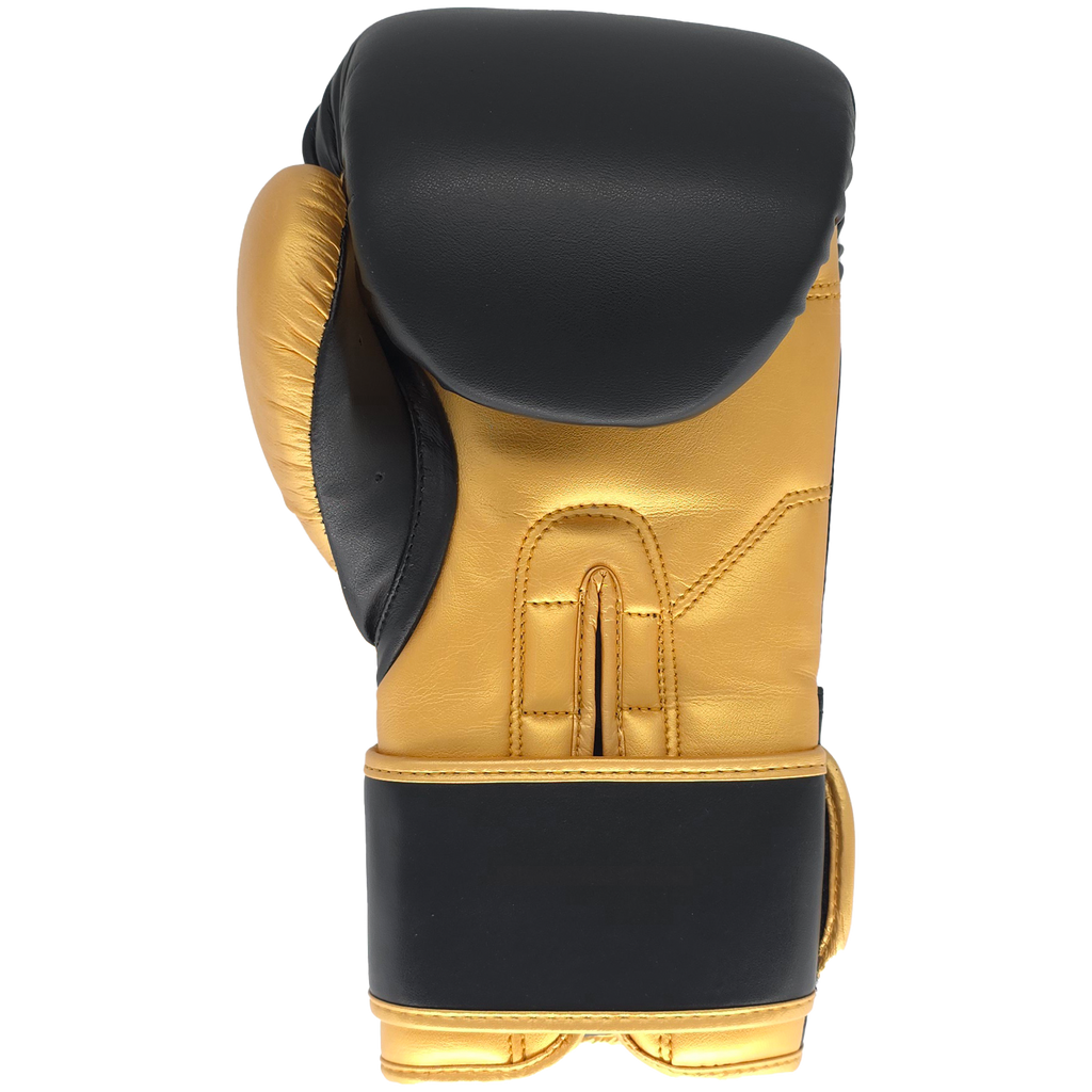 BRATSKI Black/Gold Bokshandschoenen
